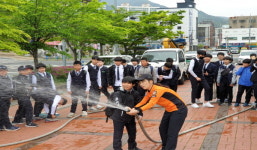 마산소방서, 마산동중 미래소방관 직업체험 교실 운영