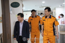 영종소방서, 구립해송요양원 봄철 화재 예방 위한 현장 예찰 