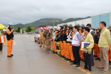 충주소방서, 불시 긴급구조통제단 가동훈련