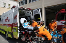 태백소방서, 구문소유치원 소방서 견학 소방안전체험