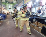 대덕소방서, 전통시장 소통훈련ㆍ가상화재 진압 훈련