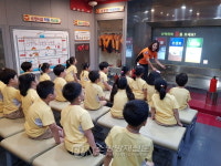 노원소방서, 두솔유치원 소방안전교육ㆍ대피훈련