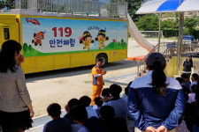 삼척소방서, 이동체험차량 이용 안전교육 추진