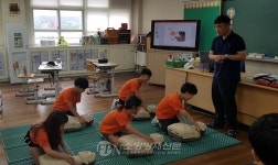 유성소방서 119소년단 “학교안전 지켜요”