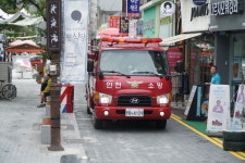 부평소방서, 화재경계지구 부평자유시장 합동소방훈련