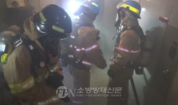 서울 군자동 고시원서 불… 12명 자력 대피