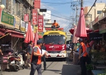 대전동부소방서, 전통시장ㆍ화재경계지구 ‘소방차 길 터주기’ 훈련
