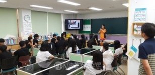 원주소방서, 호저중 심폐소생술 교육