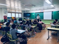인제소방서, 어론초 소년단 소방안전교육