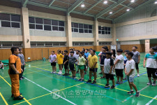 고성소방서, 거진초 대상 불조심 어린이마당 학습 지도