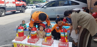 원주소방서, 성은어린이집 안전체험교육