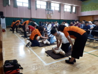 종로소방서, 경운학교 심폐소생술 교육