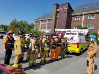 충주소방서, 성심농아재활원 재난 현장 지휘통제훈련