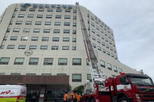 춘천소방서, 한림대 춘천성심병원 합동 소방훈련