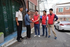 중랑소방서, 한국마사회 중랑지사 소화기나눔 봉사활동