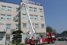 주영국 진천소방서장, 요양병원 화재예방 현장 안전지도