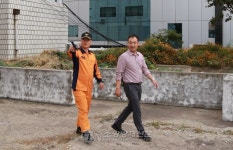 김명호 영등포소방서장, 영등포유통상가 현지확인