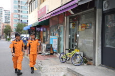 고숭 관악소방서장, 난곡동 신림중앙시장 전통시장 현지점검