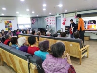 광진소방서, 상일데이케어센터 대상 소방안전교육