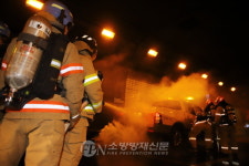 성북소방서, 정릉터널 유관기관 합동 소방훈련