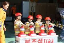 영광 영광119, 아람어린이집 119소년단 대상 소방안전교육