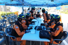 충주소방서, 실전같은 긴급구조통제단 가동훈련