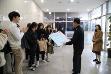 성동소방서, 한양대부속고 유네스코 동아리 방문