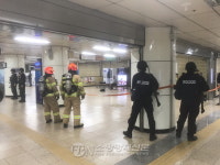 서울중부소방서, 신당역 폭발물 테러 대응 합동 훈련