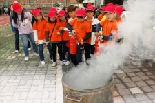 대전서부소방서, 겨울철 대비 도마초 119소년단 합동 소방훈련