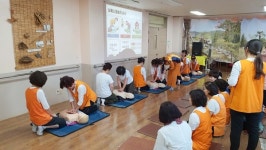 김해서부소방서, 보현행원노인요양원 찾아가는 심폐소생술 교육