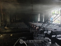 창원 마산회원구 교회 화재… 1500만원 재산피해