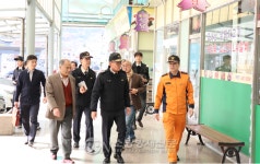 김영조 양구소방서장, 주요 화재취약대상 현장방문 지도