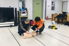 춘천소방서, 신동시니어복지센터 대상 소방안전교육