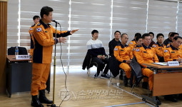 도봉소방서, 창동 농협하나로마트 화재 대한 소방활동 검토회의