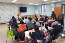 춘천소방서, 도래샘주간보호소 대상 소방안전교육