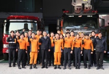 신열우 서울소방본부장, 서대문소방서 격려 방문