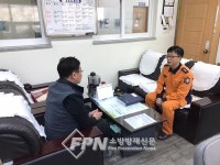 괴산소방서, 안전한 설 위한 노유자 생활시설 지도방문
