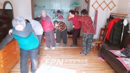 영종소방서, 경로당 노인 대상 무각본 대피훈련