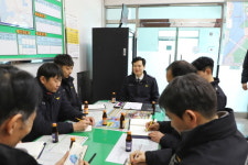 이기오 창원소방본부장, 현장대원과 소통 시간 가져