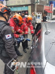 미추홀소방서, 주안동 교통사고 요구조자 구조