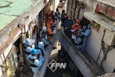 중랑소방서, 면목동 연립주택 화재 합동 감식