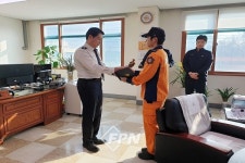 진천소방서, 제59기 김동희 의무소방원 전역식