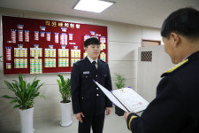 서울강서소방서, 근속승진자 임용장 수여식