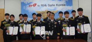 김제소방서, 열정으로 가득 찬 신규소방공무원 11명 환영식