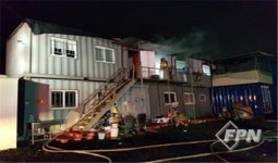 경기 하남시 천현동 컨테이너 화재… 인명피해 없어