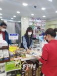 태백소방서 의소대, 약국 공적마스크 판매 일손 지원