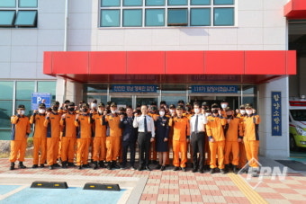정문호 소방청장, 청명ㆍ한식 대비 함양소방서 방문