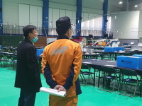 한정희 서초소방서장, 제21대 국회의원선거 개표소 사전 현장 확인