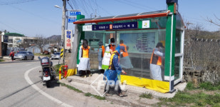 화순소방서 화순읍ㆍ도암면의소대, 코로나 방역 활동 지원
