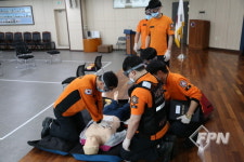 영등포소방서, 펌뷸런스 대원 대상 CPR 교육